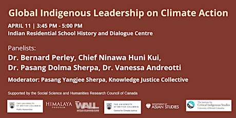 Global Indigenous Leadership on Climate Action