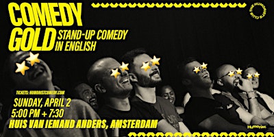 Comedy Gold • English Stand-Up Comedy in Amsterdam!