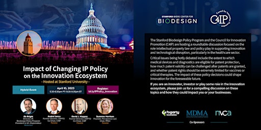 Impact of Changing IP Policy on The Innovation Ecosystem