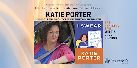 Meet & Greet w/Katie Porter - I SWEAR: Politics is Messier Than My Minivan