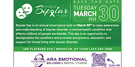 World Bipolar Day Awareness -Healthy Breakfast with Healthy Conversations