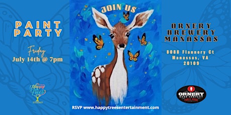 Paint Party at Ornery Brewery Taproom