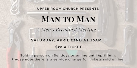 Man to Man-A Men's Breakfast Meeting primary image