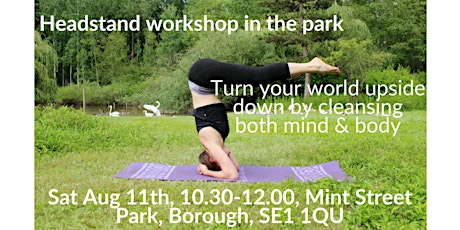 Headstand Workshop in the Park primary image