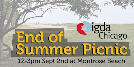 IGDA Chicago's End of Summer Picnic 2018 primary image