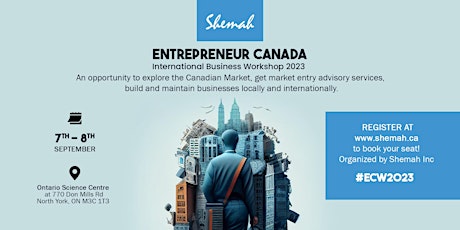 Entrepreneur Canada Intl Business Workshop.
