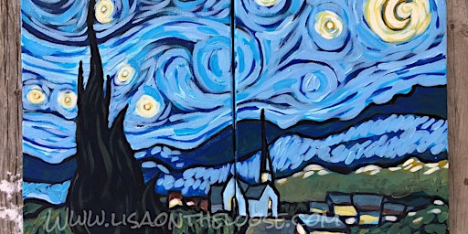 Hauptbild für Starry Night PARTNER Paint night at the Hive