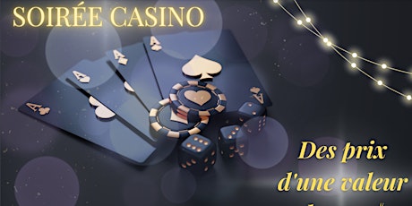 Soirée Casino - Événement Projet Étudiant