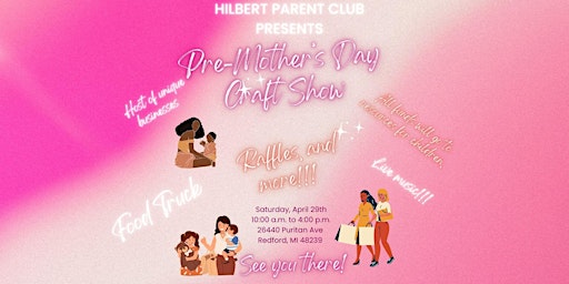 Pre-Mother’s Day Craft Show