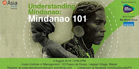 Understanding Mindanao Series: Mindanao 101 primary image