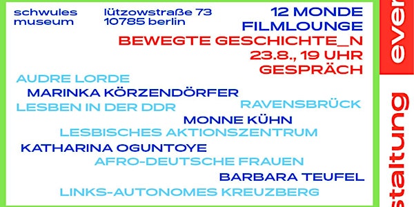 Bewegte Geschichte_n: Feministinnen der Zweiten Welle im Gespräch