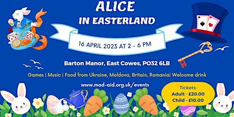 Tickets for Ukrainian Guest Isle of Wight - Alice in Easterland primary image