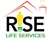 Logotipo da organização RISE Life Services (an Aid to the Developmentally Disabled company)