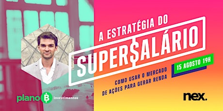 Imagem principal do evento A Estratégia do SuperSalário 15/08