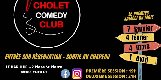 Cholet Comedy Club Avril 19H