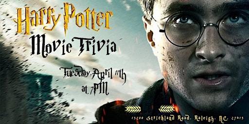 Harry Potter Movie Trivia at Leesville Tap Room