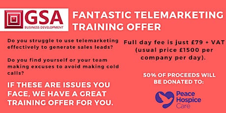 FANTASTIC TELEMARKETING TRAINING OFFER primary image