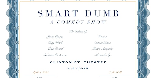 SMART DUMB Comedy Show