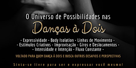 Imagem principal do evento Workshop Intensivo - O Universo de Possibilidades para as Danças à Dois