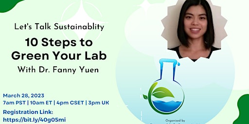 10 Steps to Green Your Lab with Dr. Yuen
