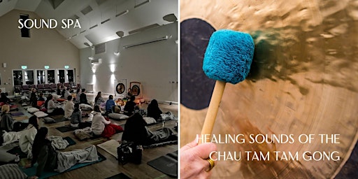 Imagem principal de Sound Spa Meditation with Gong & Crystal Singing Bowls