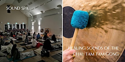 Imagem principal de Sound Spa Meditation with Gong & Crystal Singing Bowls
