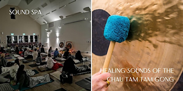 Sound Spa Meditation with Gong & Crystal Singing Bowls