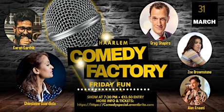 Haarlem Comedy Factory - Friday Fun Special