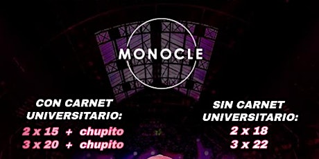 MONOCLE - UNIVERSITY PARTY