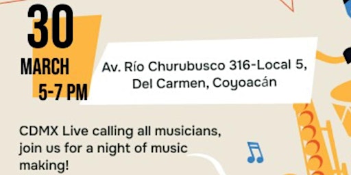 CDMX Live - Jam Night for Foreign Musicians in CDMX