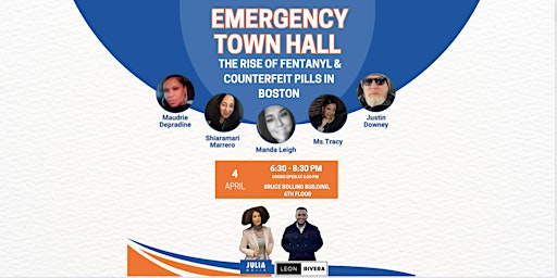 Emergency town hall on  the rise of fentanyl & counterfeit pills in Boston