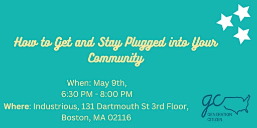 How to Get and Stay Plugged in to Your Community