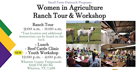 Women in Ag Ranch Tour & Workshop (Wharton County)