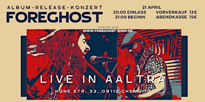 Foreghost - Album-Release-Concert in aaltra