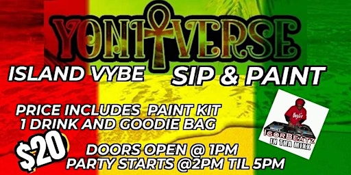 ISLAND VYBE SIP AND PAINT