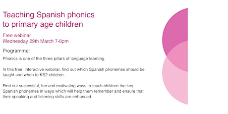 Teaching Spanish phonics to primary age children primary image
