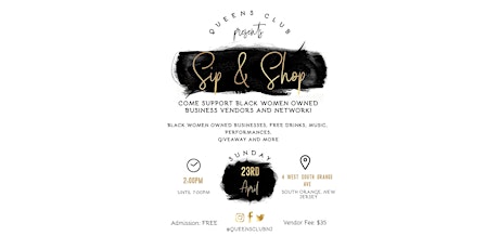 Queens Club Presents: Sip & Shop
