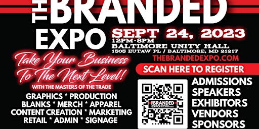 THE BRANDED EXPO 2023 - BALTIMORE primary image