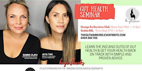 The Gut Health Seminar ORANGE primary image