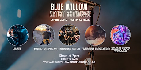 Blue Willow Entertainment Artist Showcase