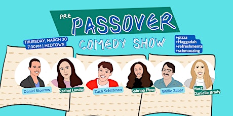 Pre-Passover 20s & 30s Comedy Show