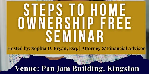 In Person Seminar in April: Steps to Home 