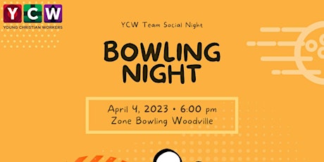 YCW Social - Bowling Night primary image