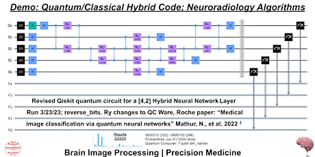 Demo: Quantum/Classical Hybrid Code; Neuroradiology Algorithms