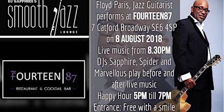 Smooth Jazz Lounge Presents Floyd Paris primary image