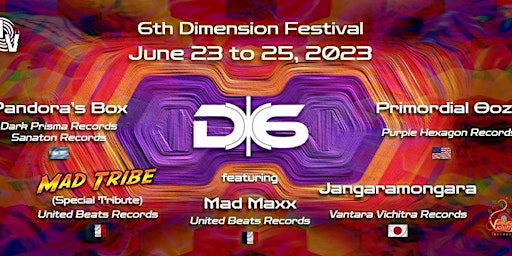 6th Dimension Festival (D6) 2023 primary image