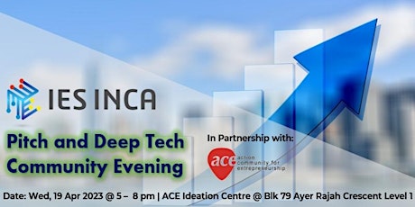 IES-INCA Deep Tech Pitching and Community Evening