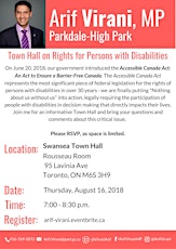 Town Hall on Rights for Persons with Disabilities primary image