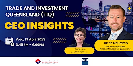 ACBC QLD | Trade and Investment Queensland (TIQ) – CEO Insights primary image