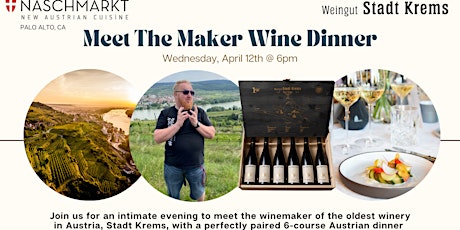 Meet The Wine Maker Dinner